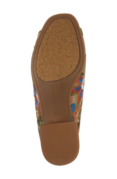 Shop Lucky Brand Noomrie Sandal In Travertine Leather