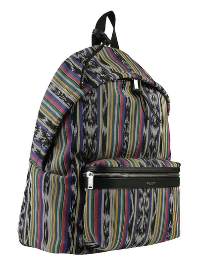 Shop Saint Laurent Backpack In Multicolor