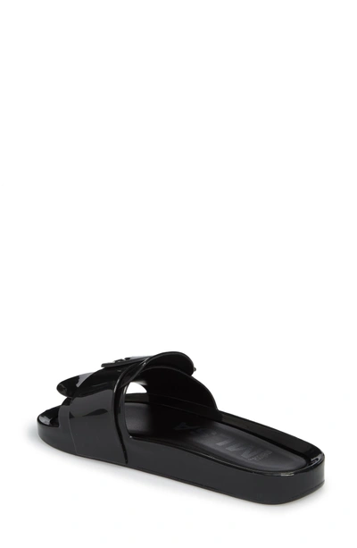 Shop Melissa Beach Slide Sandal In Black