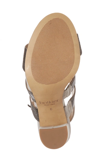 Shop Botkier Genesa Chain Slingback Sandal In Clay/ Gunmetal Suede