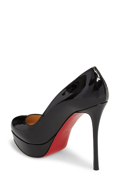 Shop Christian Louboutin Dirditta Platform Pump In Black