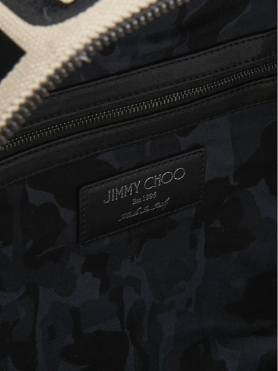 Shop Jimmy Choo Backpack In Beige