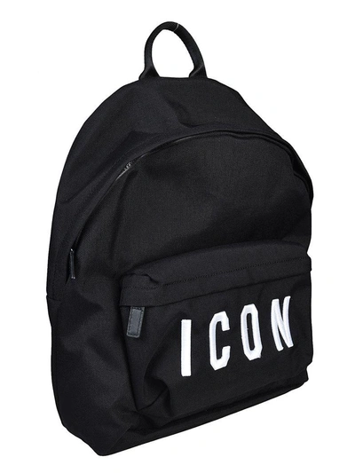 Shop Dsquared2 Icon Backpack In Nero