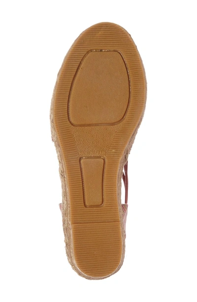 Shop Toni Pons 'noa' Espadrille Sandal In Red Multi Fabric