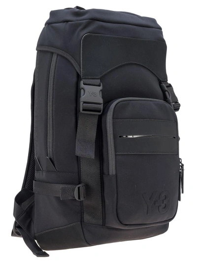 Shop Y-3 Adidas Y3 Ultratec Back Pack In Black