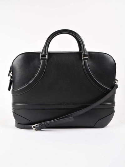 Shop Alexander Mcqueen Harness Briefcase In Black