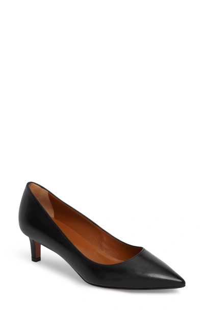 Shop Aquatalia Marion Kitten Heel Pump In Black