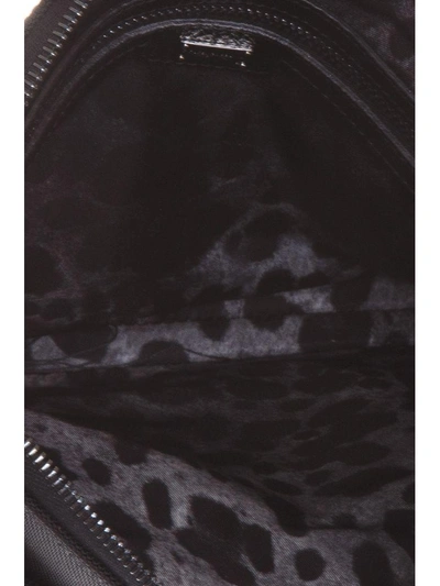 Shop Dolce & Gabbana Shoulder Bag In Leather In Black