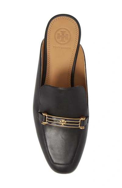 Tory Burch Women's Amelia Leather Apron Toe Loafer Mules In Perfect Black |  ModeSens
