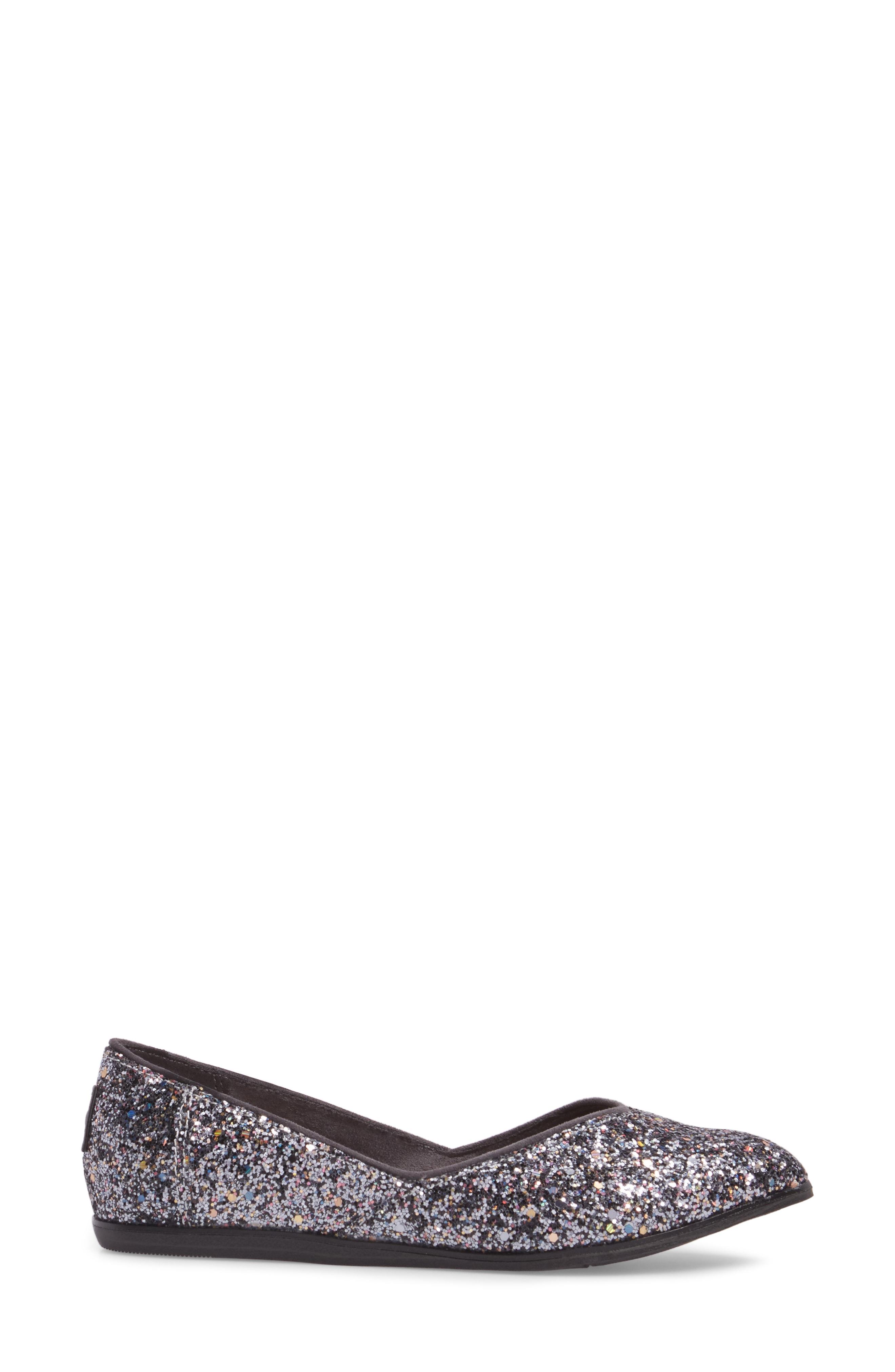 toms jutti flats glitter