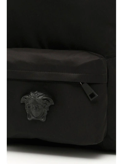 Shop Versace Palazzo Backpack In Nero+neronero