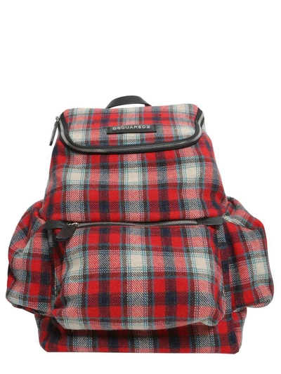 Shop Dsquared2 Hiro Backpack In Rosso