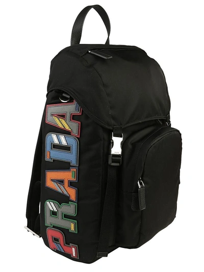 Shop Prada Backpack In Nero M
