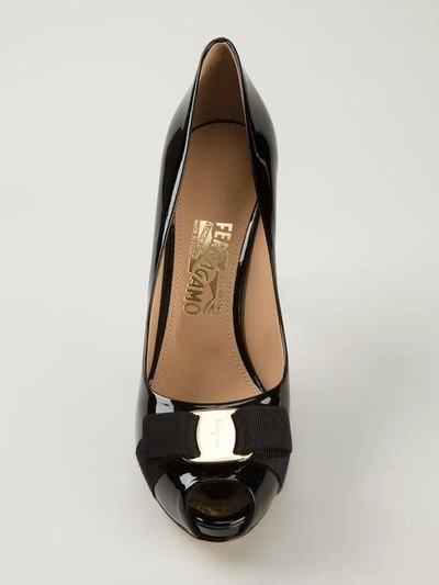 Shop Ferragamo 'talia' Pumps