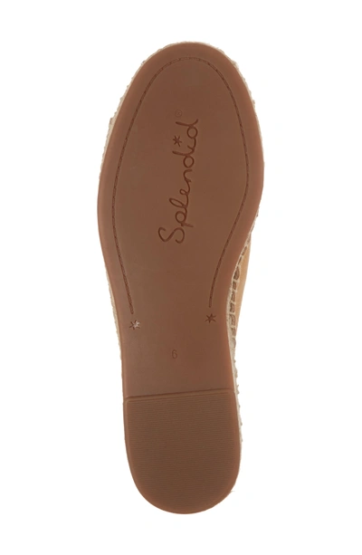 Shop Splendid Franci Espadrille Slide Sandal In Nude Suede