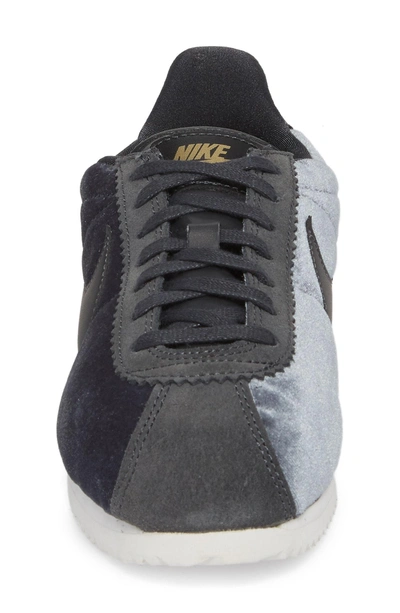 Shop Nike Classic Cortez Se Sneaker In Anthracite/ Anthracite