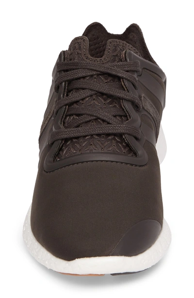 Shop Y-3 Yohji Run Sneaker In Black Olive/ White