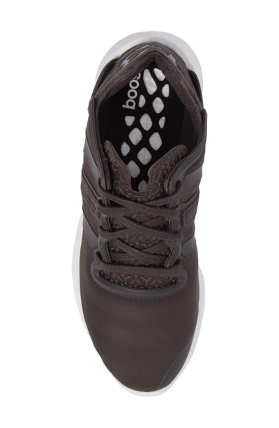 Shop Y-3 Yohji Run Sneaker In Black Olive/ White