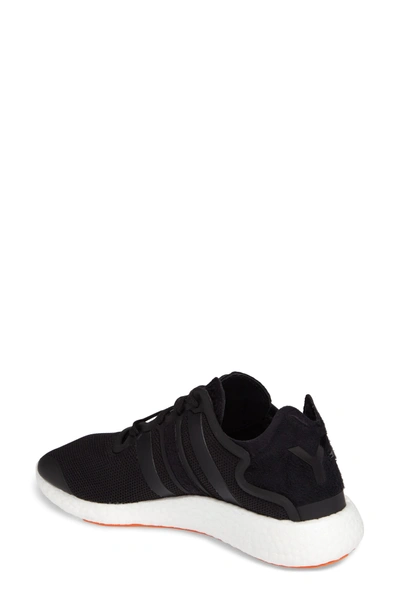 Shop Y-3 Yohji Run Sneaker In Core Black/ White