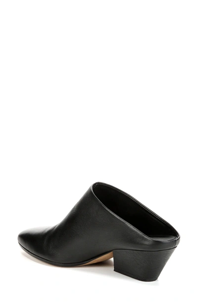 Shop Vince Vigo Mule In Black Leather