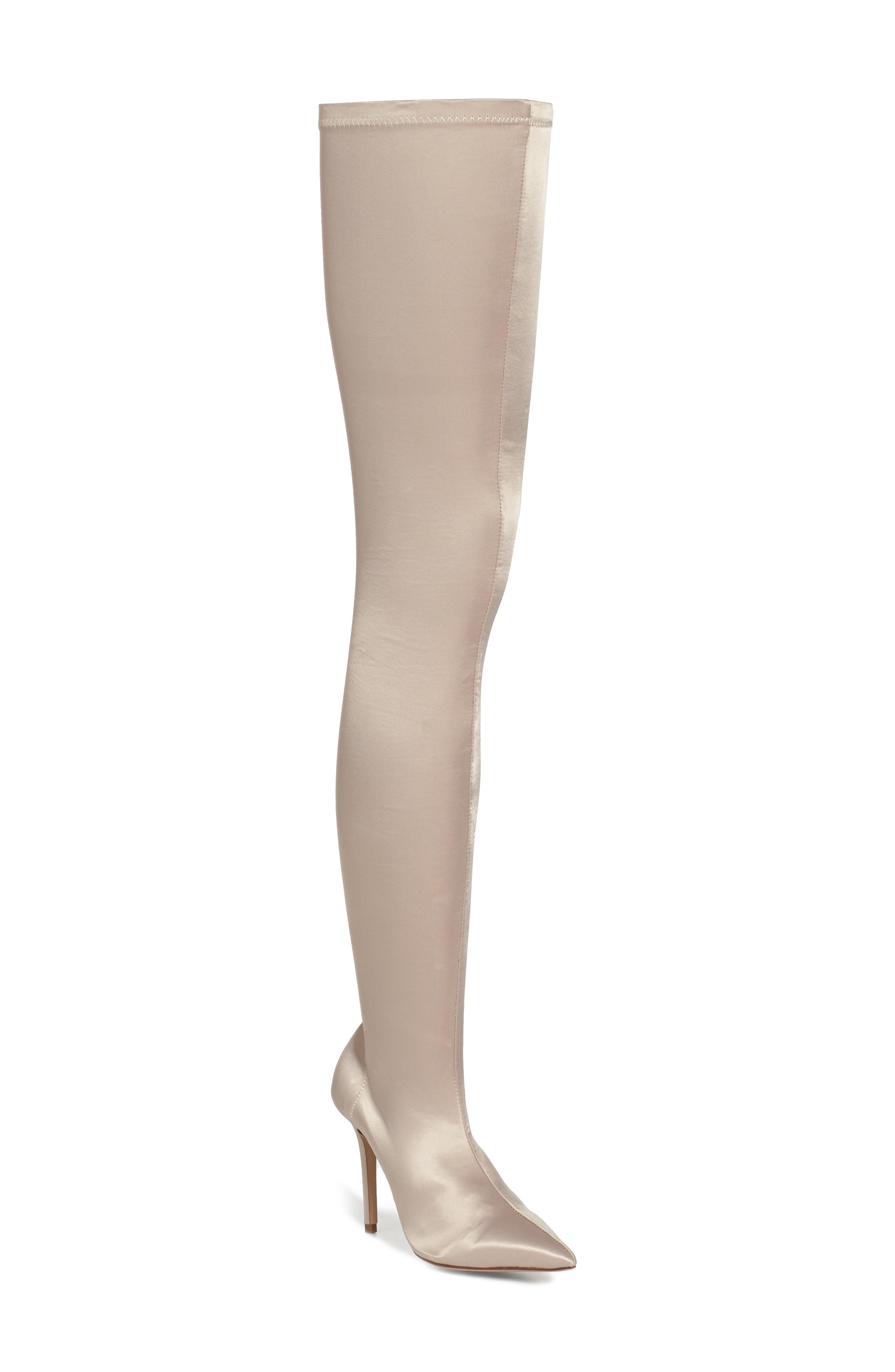tony bianco satin boots