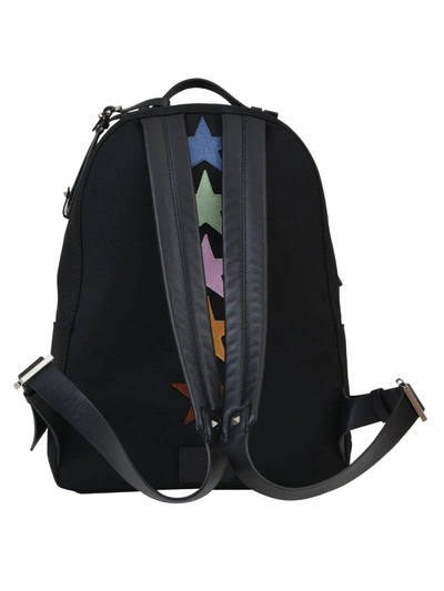 Shop Valentino Punk Poem Backpack In Black