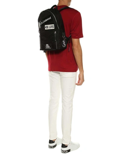 Shop Dolce & Gabbana Millennials Backpack In Nero
