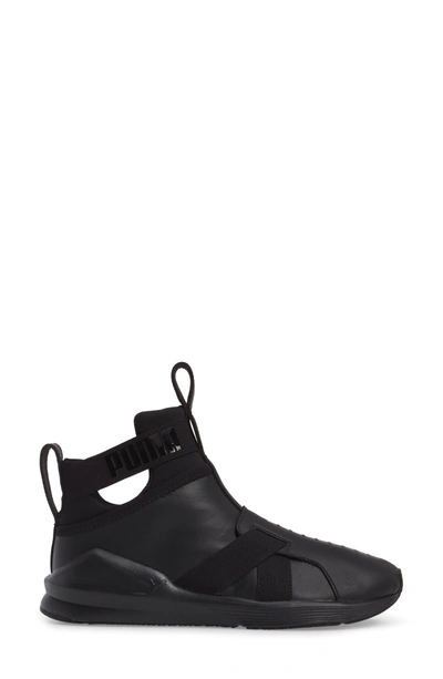 Shop Puma Fierce Strap Training Sneaker In Black