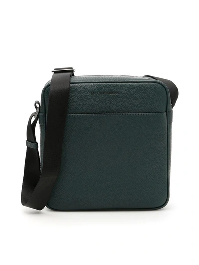 Shop Emporio Armani Messenger Bag In Basic