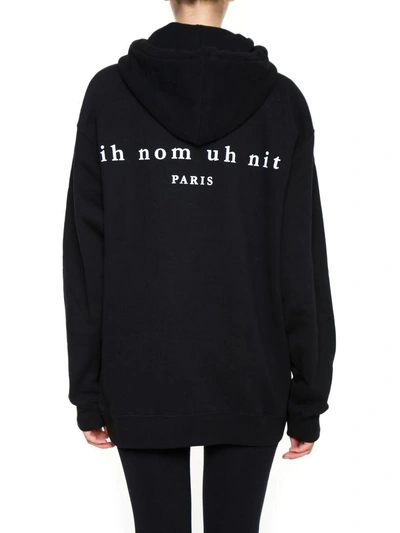 Shop Ih Nom Uh Nit Unisex Printed Sweatshirt In Blacknero