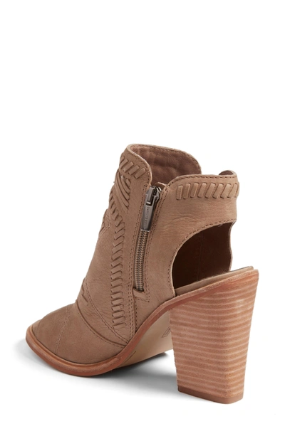 Shop Vince Camuto Karinta Block Heel Bootie In French Taupe