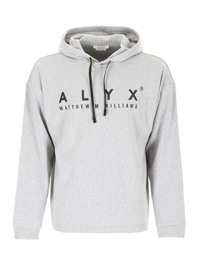 Shop Alyx Unisex Hoodie In Gray (grey)