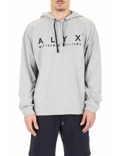 Shop Alyx Unisex Hoodie In Gray (grey)