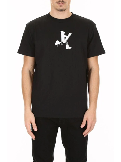 Shop Alyx On The Run T-shirt In Black (black)