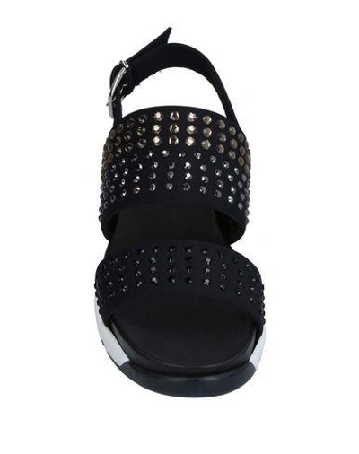 Shop Pinko Sandals In Black