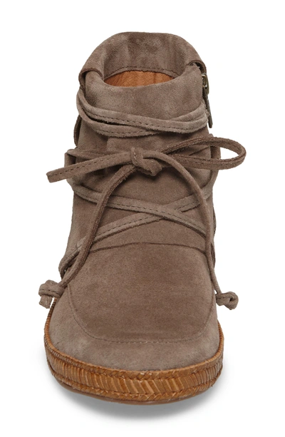 Shop Ugg Reid Boot In Slate Suede