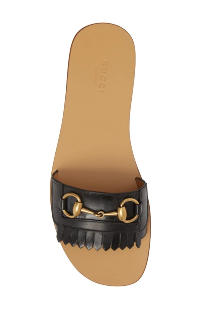 Shop Gucci Slide Sandal In Black