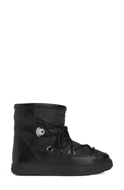 Shop Moncler New Fanny Stivale Short Boots In Black