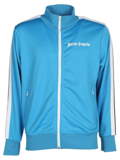 Palm angels track jacket light blue hotsell