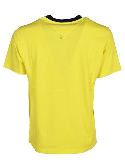 Shop Kenzo Branded T-shirt In Citron