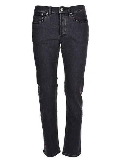 Shop Apc A.p.c. Classic Jeans In Gris