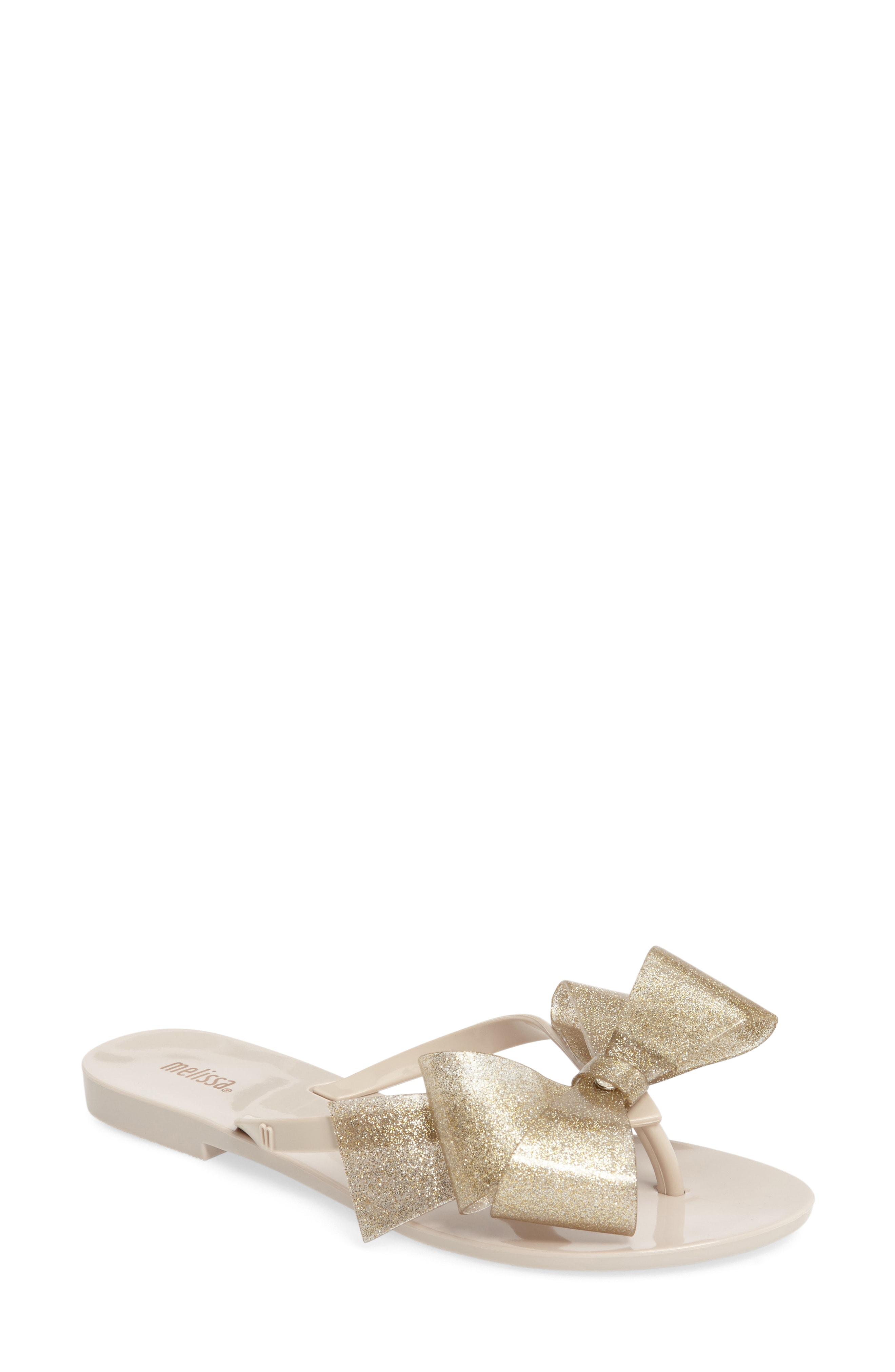 melissa women's harmonic bow iii flip flop