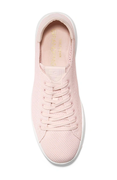 Shop Cole Haan Grandpro Stitchlite Sneaker In Peach Blush Fabric