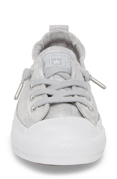 Shop Converse Chuck Taylor All Star Shoreline Peached Twill Sneaker In Wolf Grey/ White