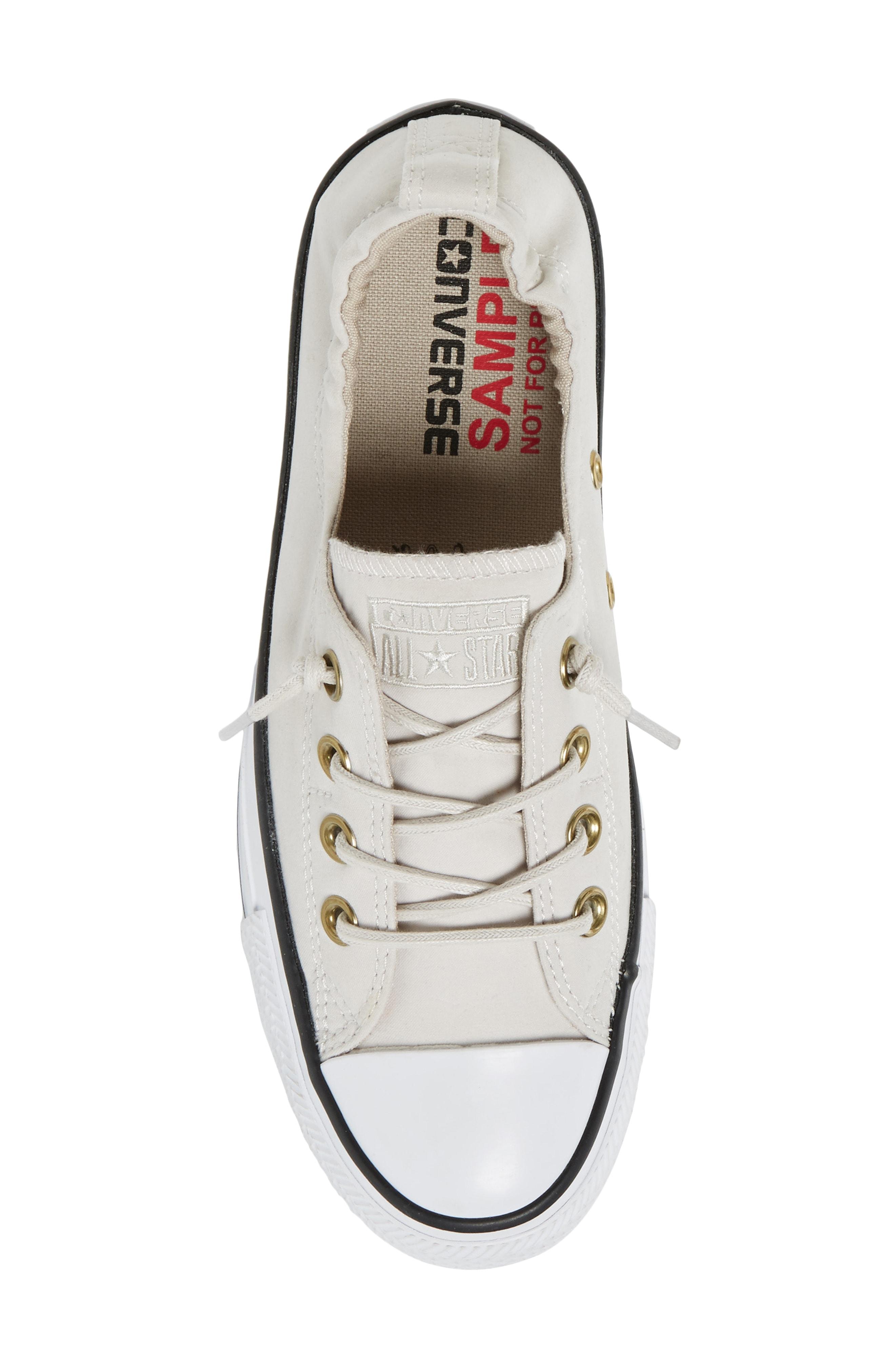 chuck taylor all star shoreline peached twill sneaker