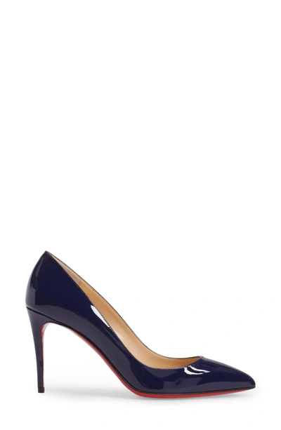 pigalle follies 85mm patent red sole pump