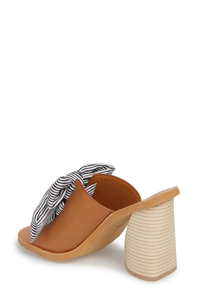 Shop Dolce Vita Amber Lace-up Sandal In Caramel Leather
