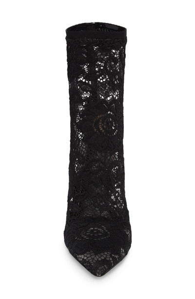 Shop Charles By Charles David Player Sock Bootie In Black Lace