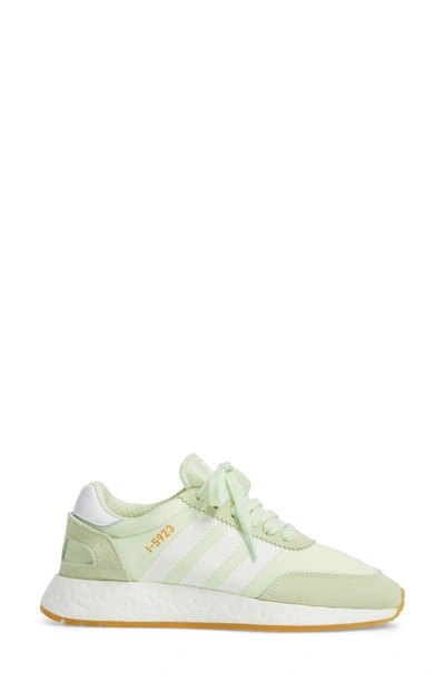 Shop Adidas Originals I-5923 Sneaker In Aero Green/ White/ Gum