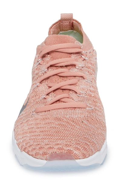 Shop Nike Air Zoom Fearless Flyknit Lux Training Shoe In Rust Pink/ Smoke
